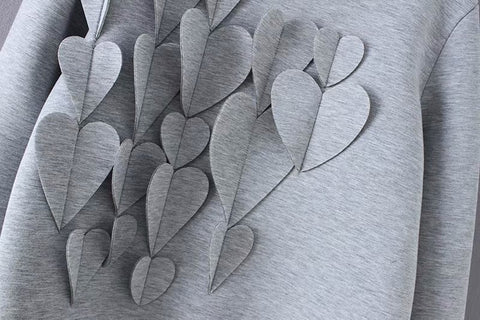 TWOTWINSTYLE Patchwork Applique Women's Sweatshirt O Neck Long Sleeve Oversized Pullovers Female Autumn Winter Fashion New 2019