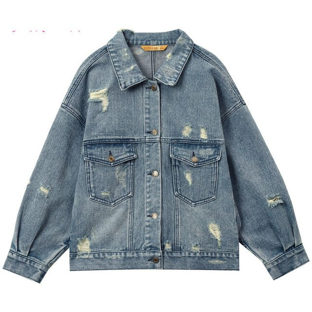 ELFSACK 2019 Spring New Oversized Jackets Woman Full Rose Print Single Breasted Femme Outerwear Coats Cotton Loose Ladies Coat