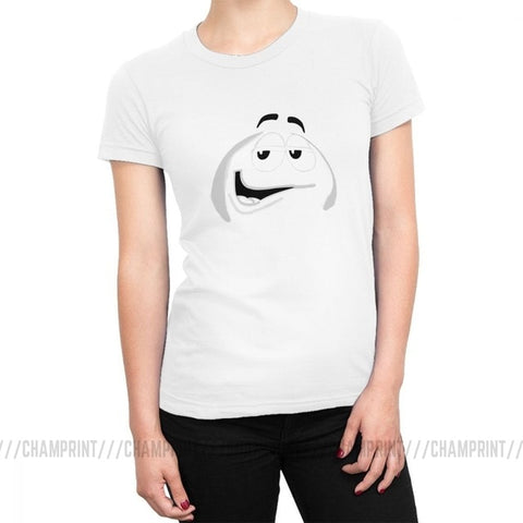 M&M's Chocolate Candy Tops Tees Character Face New Fashion Women's T Shirt Harajuku Cotton T-shirt for Female Funny Clothing
