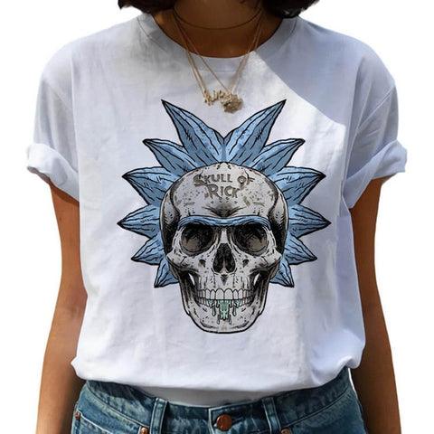 New Rick and Morty Funny Cartoon T Shirt Women Harajuku Ricky N Morty Ullzang T-shirt 90s Graphic Tshirt Fashion Top Tees Female