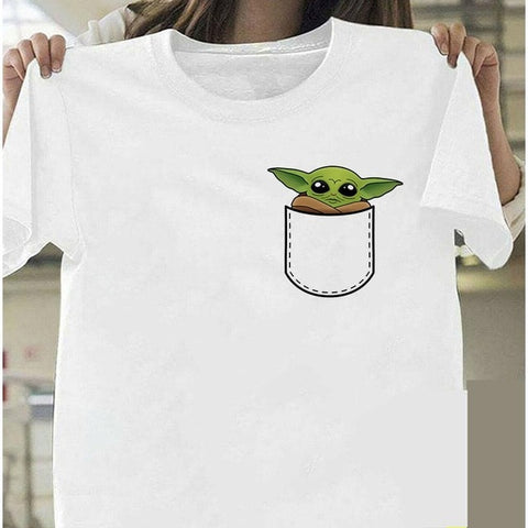 Baby Yoda Mandalorian T Shirt Men/women Harajuku Star Wars T-shirt Satanist Moive Graphic Tees Men Tshirt Male 80s Top Child