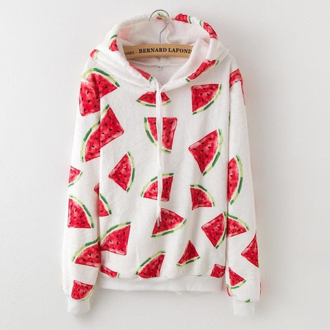 2010 new tops flannel warm thick hooded pullover women long sleeves fight casual sneakers women's clothing