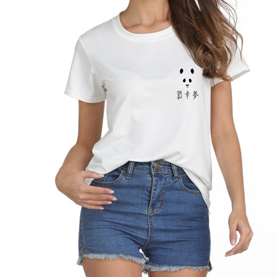 New Women T shirt Batman Print Funny Casual Tops Basic Bottoming Short Sleeve Loose Shirt For Lady Tops Tees S-XXL