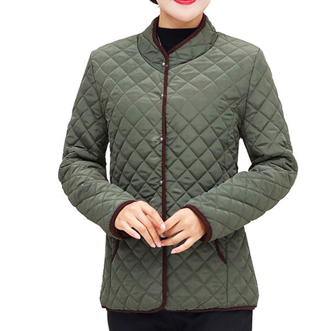 Jackets Women Coats 2019 Autumn Winter Cotton-padded LParkas Chaqueta Mujer Jaqueta Plus Size XL~5XL Casaco Ladies Short Jacket