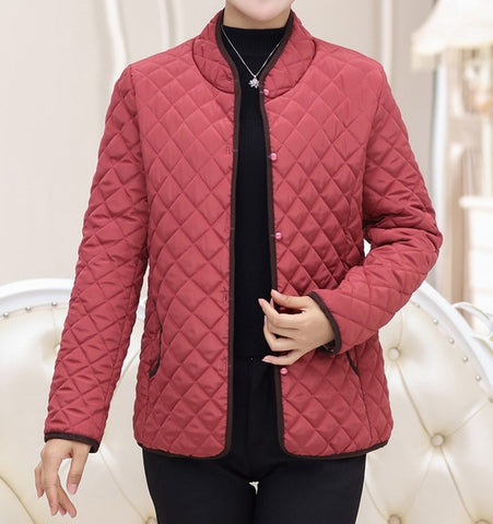 Jackets Women Coats 2019 Autumn Winter Cotton-padded LParkas Chaqueta Mujer Jaqueta Plus Size XL~5XL Casaco Ladies Short Jacket