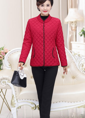 Jackets Women Coats 2019 Autumn Winter Cotton-padded LParkas Chaqueta Mujer Jaqueta Plus Size XL~5XL Casaco Ladies Short Jacket