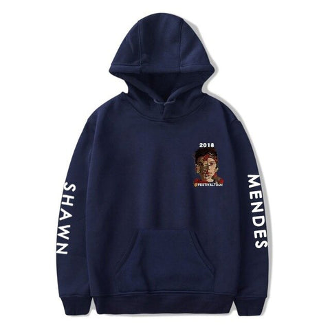 2019 New Shawn Mendes Hoodie sweatshirt Women Hoodies Print  Sweatshirts cotton Long Sleeve Pullovers Coat Girls Female
