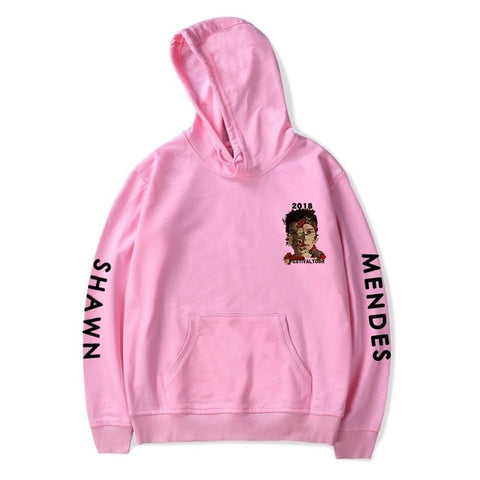 2019 New Shawn Mendes Hoodie sweatshirt Women Hoodies Print  Sweatshirts cotton Long Sleeve Pullovers Coat Girls Female