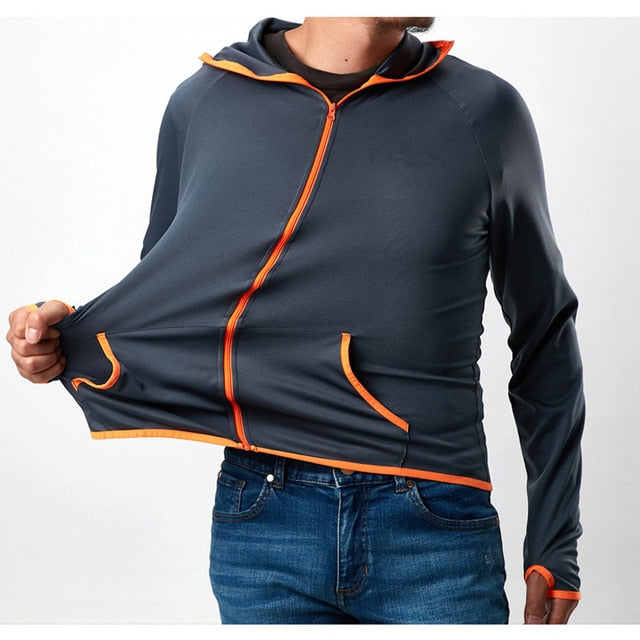 Waterproof Men's Hiking Jackets Windproof Outdoor Jackets Men's Windbreakers Hydrophobic Hiking Clothing Fishing Hunting Jackets